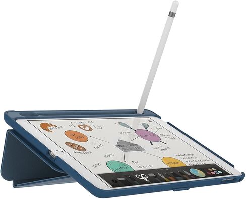 Speck Products StyleFolio مقلمة وحامل لجهاز iPad Pro مقاس 9.7 بوصات، باللون الأزرق البحري/الشفق الأزرق، [يناسب فقط iPad Pro مقاس 9.7 بوصات لعام 2016]، 77643-5633 in Kuwait