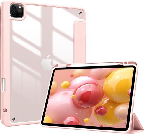 حافظة ProCase الذكية لجهاز iPad Pro 11 بوصة 2022/2021/2020/2018، غطاء خلفي صلب رفيع لجهاز iPad Pro 11 الجيل الرابع 2022 / الجيل الثالث 2021/ الجيل الثاني 2020 / الجيل الأول 2018 - كحلي in Saudi Arabia
