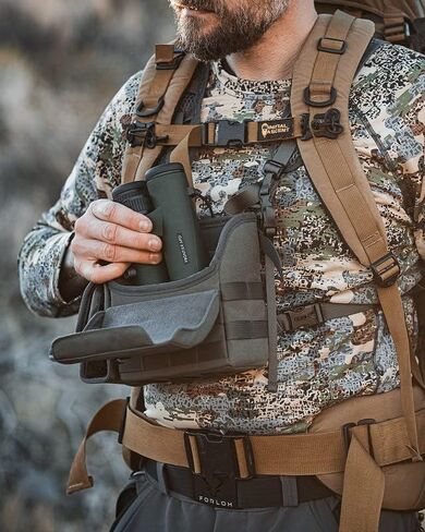 Hawke Sport Optics Pro Pack Binocular Harness, Green, 99400 in Saudi Arabia
