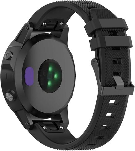 REYDA 10 Pack Dust Plugs Compatible for Garmin Fenix/Venu/Forerunner/Instinct/Vivoactive/Approach/Quatix/Tactix/Enduro/D2/Epix/Vivomove/Swim Series Watch, Soft Silicone Protector Anti Dust Plugs Caps in Kuwait