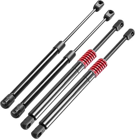 2 Pcs Front Hood Bonnet + 2 Pcs Rear Trunk Lift Supports Shock Struts Gas Spring in Saudi Arabia