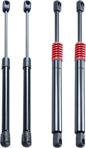 2 Pcs Front Hood Bonnet + 2 Pcs Rear Trunk Lift Supports Shock Struts Gas Spring in Saudi Arabia