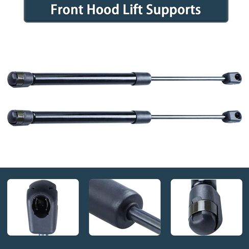2 Pcs Front Hood Bonnet + 2 Pcs Rear Trunk Lift Supports Shock Struts Gas Spring in Saudi Arabia