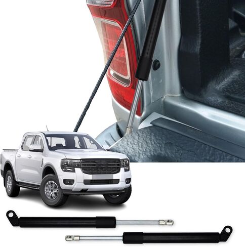 ل 2023 2024 فورد رينجر T9 الباب الخلفي مساعدة رفع الصدمات يدعم لفورد رينجر T9 اكسسوارات XL XLT الوهق رابتور in Kuwait