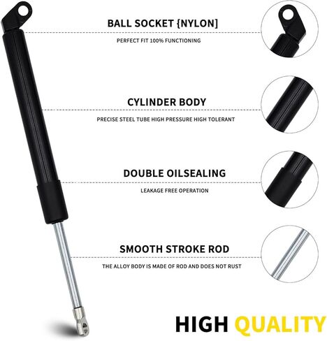 ل 2023 2024 فورد رينجر T9 الباب الخلفي مساعدة رفع الصدمات يدعم لفورد رينجر T9 اكسسوارات XL XLT الوهق رابتور in Kuwait