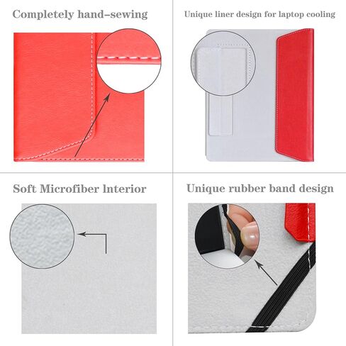 Alapmk Protective Case Cover for 13.3" Samsung Notebook 7 Spin 13 NP730QAA NP730QAA-K01US Series Laptop(Note:Only fit 2018 Version,Not fit NP740U3L),Red in Saudi Arabia