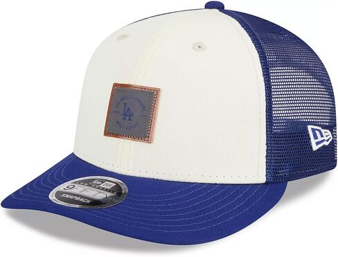 قبعة New Era LA Los Angeles Dodgers 9FIFTY Low Profile Team Color Classic Trucker Cap، قبعة، أزرق أبيض in Kuwait