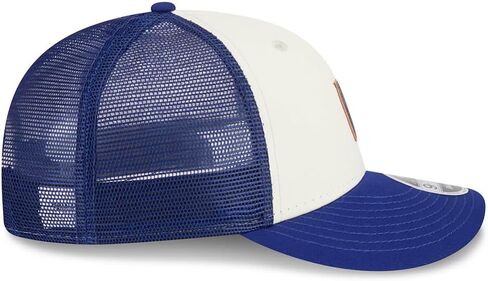 قبعة New Era LA Los Angeles Dodgers 9FIFTY Low Profile Team Color Classic Trucker Cap، قبعة، أزرق أبيض in Kuwait