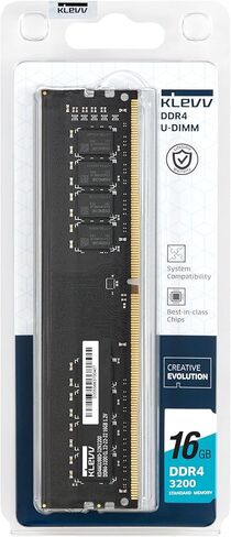 KLEVV DDR4 8GB (1x8GB) 3200MHz CL22 1.2V UDIMM Desktop Ram Memory SK Hynix Chip (KD48GU880-32N220A) in Kuwait