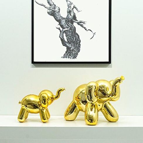 Balloon Money Bank - Baby Elephant - Unique Piggy Bank Gift for Cool Kids and Adults - Silver in Saudi Arabia