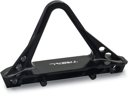 المصد الأمامي TREAL Axial SCX24 Gladiator Deadbolt مع تكبل Alu 7075 باستخدام الحاسب الآلي لـ 1/24 RC SCX24 (أسود) in Saudi Arabia