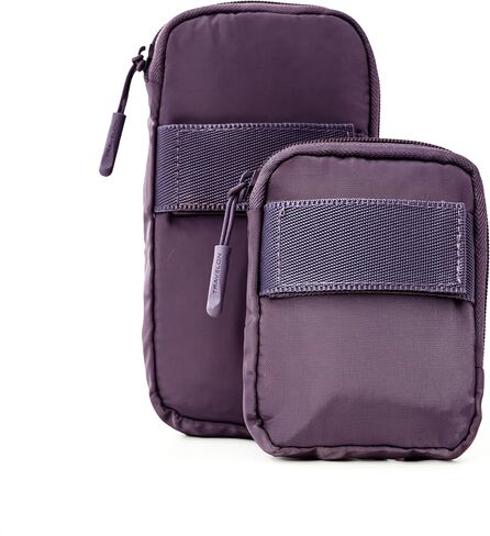 Travelon Pi All Day Set of 2 Accessory Pods, Black, One Size in Saudi Arabia