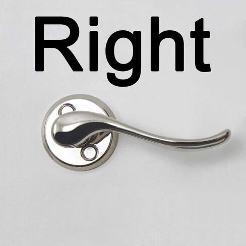 Childproof Door Lever Lock, ILIVABLE Door Handle Lock for Kids Safety. Can Open the Door from the other side, 3M Adhesive or Screws (Right Hand Style, 1 Pack) in Saudi Arabia