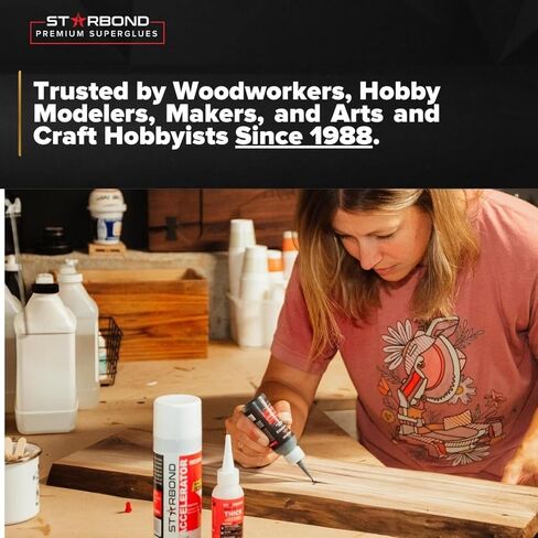 STARBOND Premium XL Speed Series Medium Super Glue - Fast Drying Time (5-15 Seconds), CA Glue, 56 Grams in Saudi Arabia
