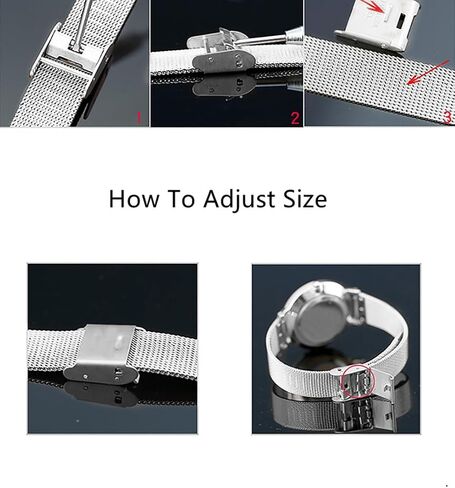 Fashion Rainbow Women Girl Wristwatch -Dial Color Change by Time- Japanese Quartz Movement Men Boy Watches Stainless Steel Mesh Band or Leather Strap in Saudi Arabia