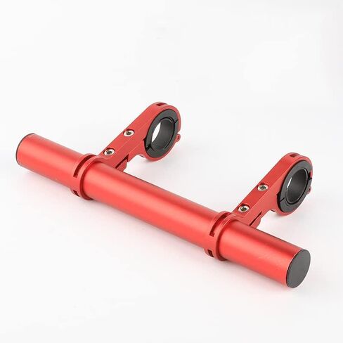 موسع المقود الأحمر للدراجة 11.8 بوصة، امتداد مقود الدراجة للمصباح والجرس وحامل الهاتف in Kuwait