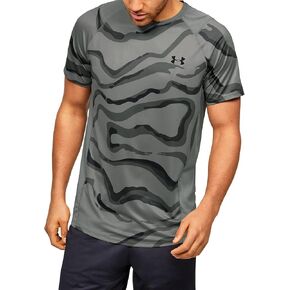 Under Armour Men's Mk1 Printed Short Sleeve Gym Workout Shirt