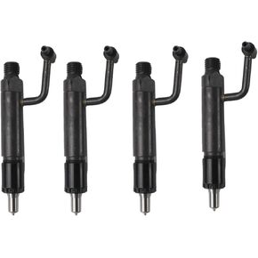 4x Fuel Injector 729004-53101 Compatible with Yanmar 3TNV84 3TNV88 4TNV84 4TNV88 TK486V 3JH3CW Diesel Engine After-Market Parts