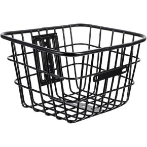INOOMP Boys Bikes Trumpet Accessories Folding Ebikes for Adults Bike Basket Front Bicycle Car Racks Bike Baskets for Adult Bikes Silk Screen Storage Basket Road Vehicles Miss Container