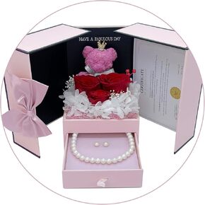 Freshwater Cultured Pearl Necklace Set Includes Stunning Stud Earrings and Luxury Gift Box Jewelry Set for Women