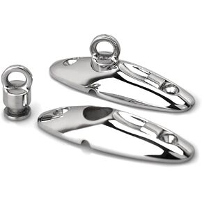 YUSOVE Fender Quick Release Clip 316 Stainless Steel Boat Fender Lock Kit,Boat Rail Fender Hangers,Boat Fender Clips Marine Grade Fender Accessories,Quick Attach Hooks for Fenders