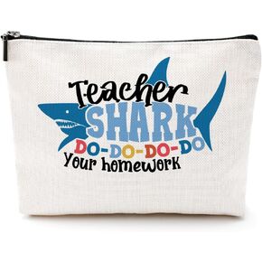 Teacher Gifts for Women Teacher Makeup Bag Teacher Appreciation Gifts Unique Teacher Birthday Gifts Teacher Christmas Gifts Teacher Cosmetic Bag Best Teacher Gift