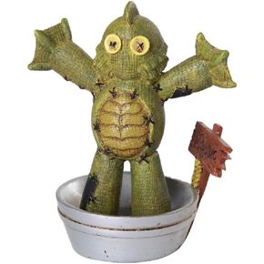 Pacific Giftware Pinhead Monsters Monster Gill Collectible Lagoon Creature Classic Monster Sewing Doll Figurine Tabletop Display 4.15 Inch