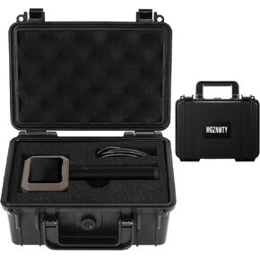 Heavy Duty Case Compatible with Garmin Xero C1 Pro Chronograph for Rifle Shooting, Waterproof Hard Shell with Custom Foam (Black)
