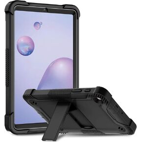 BAISRKE Case Cover for Galaxy Tab A 8.4 Case 2020, Heavy Duty Rugged Full-Body Hybrid Shockproof Drop Protection Cover for Samsung Galaxy Tab A 8.4 2020 Tablet Model SM-T307 / SM-T307U - Black in Kuwait