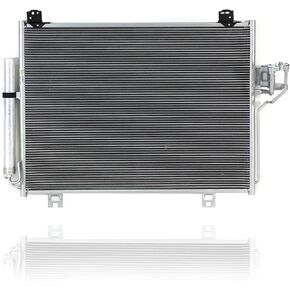 A/C Condenser - Pacific Best Inc. Fit/For 30060 16-22 Mazda CX-9 - With Receiver & Dryer