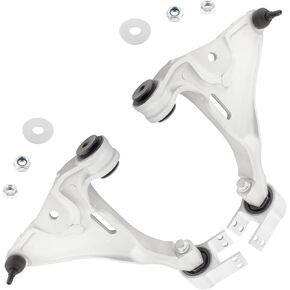 BOXI 2pcs Front Driver and Passenger Side Lower Complete Control Arm & Ball Joint Assembly Set for Buick Lucerne 2006-2011 / Cadillac DTS 2006-2011 (NOT FOR LIMO/HEARSE) | K80354 K80355