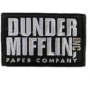 Dunder Mifflin Inc - The Office Embroidered Patch - 2x3 (Iron-On)