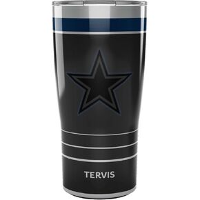 Tervis NFL Dallas Cowboys-Night Game Insulated Tumbler, 20oz, Stainless Steel