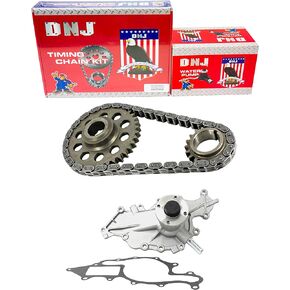 DNJ TK4139WP TIMING KIT WITH WATER PUMP FOR 96-08 FORD, MAZDA / V6 / 3.0L / 182 OHV 12V VULCAN
