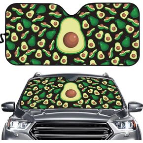 Car Windshield Sunshade Elegant Daisy Flower Print Front Auto Car Front Window Sun Shade Foldable Sun Visor Shield Cover Auto Accessories for Sedan SUV Truck