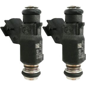 2Pcs 27709-06A Fuel Injectors 6 Holes Engine 2770906A Original Equipment Compatible for Harley Davidson Dyna Motorcycle 275CC Engine 25 Degree 2007-2015 1022-0112 27625-06 R2025DEG