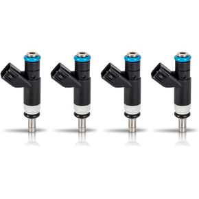ENA Fuel Injector for FJ1058 04891577AC FI11366S MP56166 04891577AB Set of 4 Compatible with Chrysler Dodge Jeep 200 Sebring Avenger Dodge Caliber Journey Compass l4 V6 2.0L 2.4L 3.6L 2007-2019