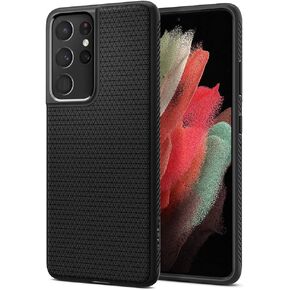 Spigen Liquid Air Designed for Galaxy S21 Ultra Case (2021) - Matte Black