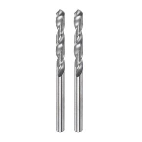 2pcs Solid Carbide Drill Bits 2.65mm C3/K10 Tungsten Carbide Precision Mini Micro Straight Shank Twist Drill Bit for Stainless Steel Metal Plastic Wood