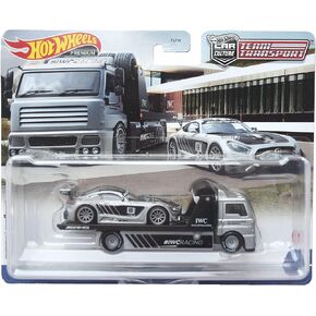 Hot Wheels Team Transport '16 Mercedes AMG GT3 Fleet Street, Silver #48