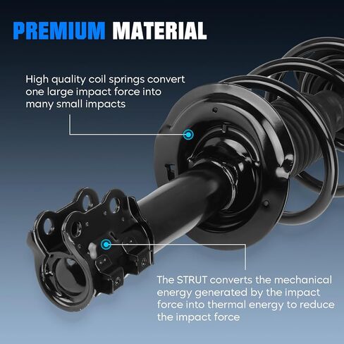 Front Coil Spring Strut & Stabilizer Sway Bar Links Fit for Hyundai Sonata GLS/Limited 2.4L 2011, Shock Absorber and Sway Bar Link Replace for 172586, 172585 in Saudi Arabia