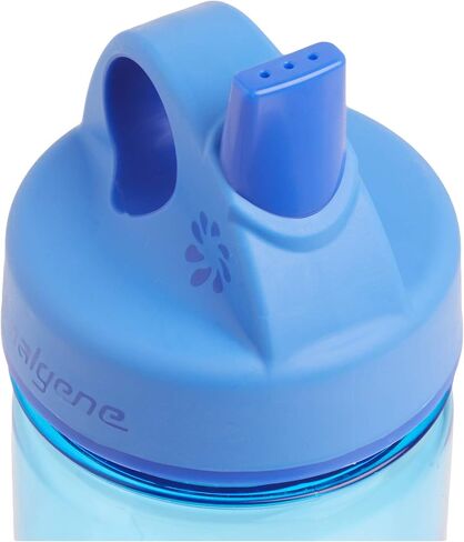 Nalgene Grip-N-Gulp Bottle with Cover, Blue, 12 oz in Saudi Arabia