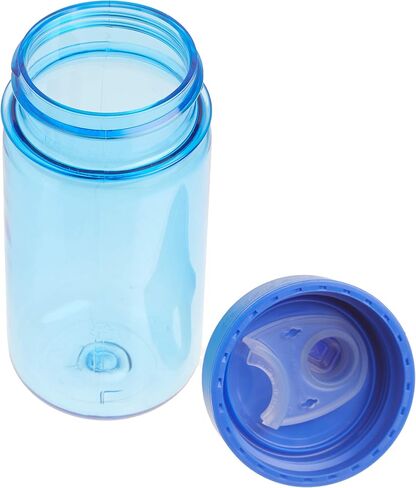 Nalgene Grip-N-Gulp Bottle with Cover, Blue, 12 oz in Saudi Arabia