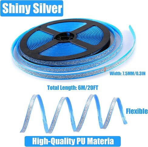 Ceiling Molding Peel and Stick, Flexible Trim Self Adhesive, Caulk Strip for Stove, Sink, Toilet, Tile Edge, Wall Corner, Baseboard, Floor (White) in Saudi Arabia