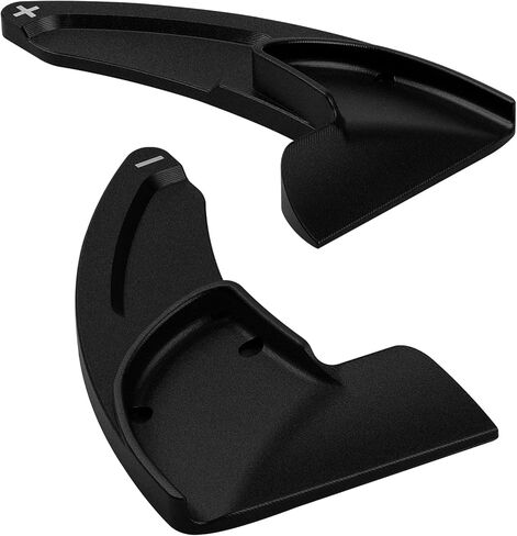 لدودج تشالنجر تشارجر كرايسلر 2015-2021 الملحقات الداخلية الديكور التحول مجداف غطاء الكسوة الموسعة + مكيف الهواء التبديل CD زر مقبض صائق حلقات تقليم (أسود 5PCS) in Kuwait