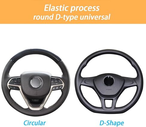 Elastic Stretch Steering Wheel Cover, Microfiber Breathable Ice Silk Auto Steering Wheel Cover, 15 Inch Anti-Slip, Warm in Winter and Cool in Summer, Fit Suvs, Vans, Cars, Trucks (Pink) in Saudi Arabia