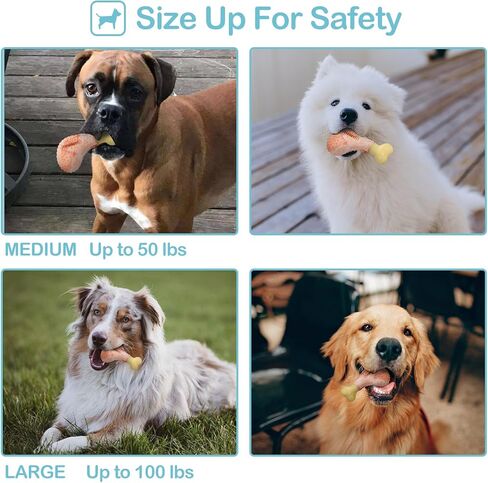 ألعاب مضغ للكلاب من أفونت للمضغ القوي العدواني، مضغ قوي ومتين للكلاب الكبيرة والمتوسطة الحجم، بنكهة الدجاج المطاطية الطبيعية تساعد على التسنين in Kuwait