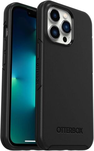 حافظة شفافة من سلسلة OtterBox Symmetry لهاتف Apple iPhone 13 Pro - بولي كربونات، متوافقة مع الشحن اللاسلكي، عبوة غير قابلة للبيع بالتجزئة (أزهار مثيرة للإعجاب) in Saudi Arabia