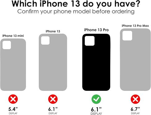 حافظة شفافة من سلسلة OtterBox Symmetry لهاتف Apple iPhone 13 Pro - بولي كربونات، متوافقة مع الشحن اللاسلكي، عبوة غير قابلة للبيع بالتجزئة (أزهار مثيرة للإعجاب) in Saudi Arabia