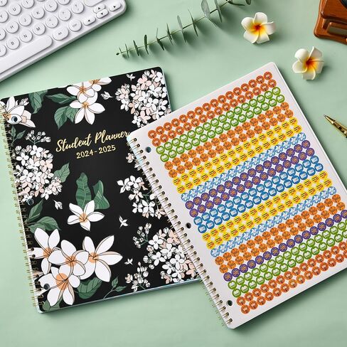 2026-2027 Monthly Planner/Calendar - Jan. 2026 - Dec. 2027, 9" x 11", 2 Year Monthly Planner 2026-2027, Holidays, Month Tabs, Inner Pocket, Note Pages in Saudi Arabia